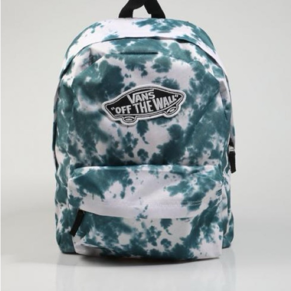 Vans Off The Wall Tie-Dye Backpack - Teal and White
